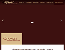 Tablet Screenshot of orjowan.co.uk
